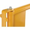 Global Industrial Universal Spring-Loaded Safety Swing Gate, 24 to 40 W Opening, Yellow 708360YL